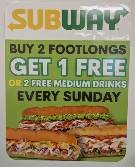 Subway Magnet