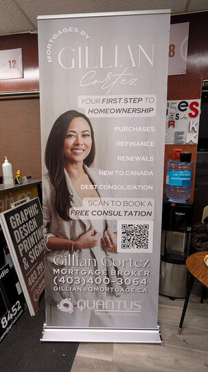 Mortgage Solutions Stand Up Banner